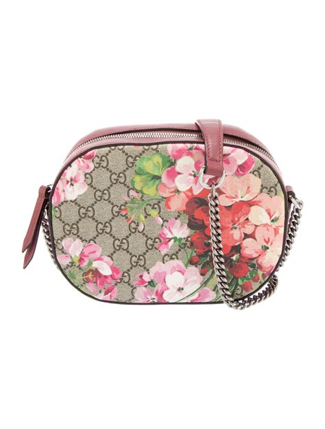 gucci blooms mini crossbody|unisex gucci crossbody.